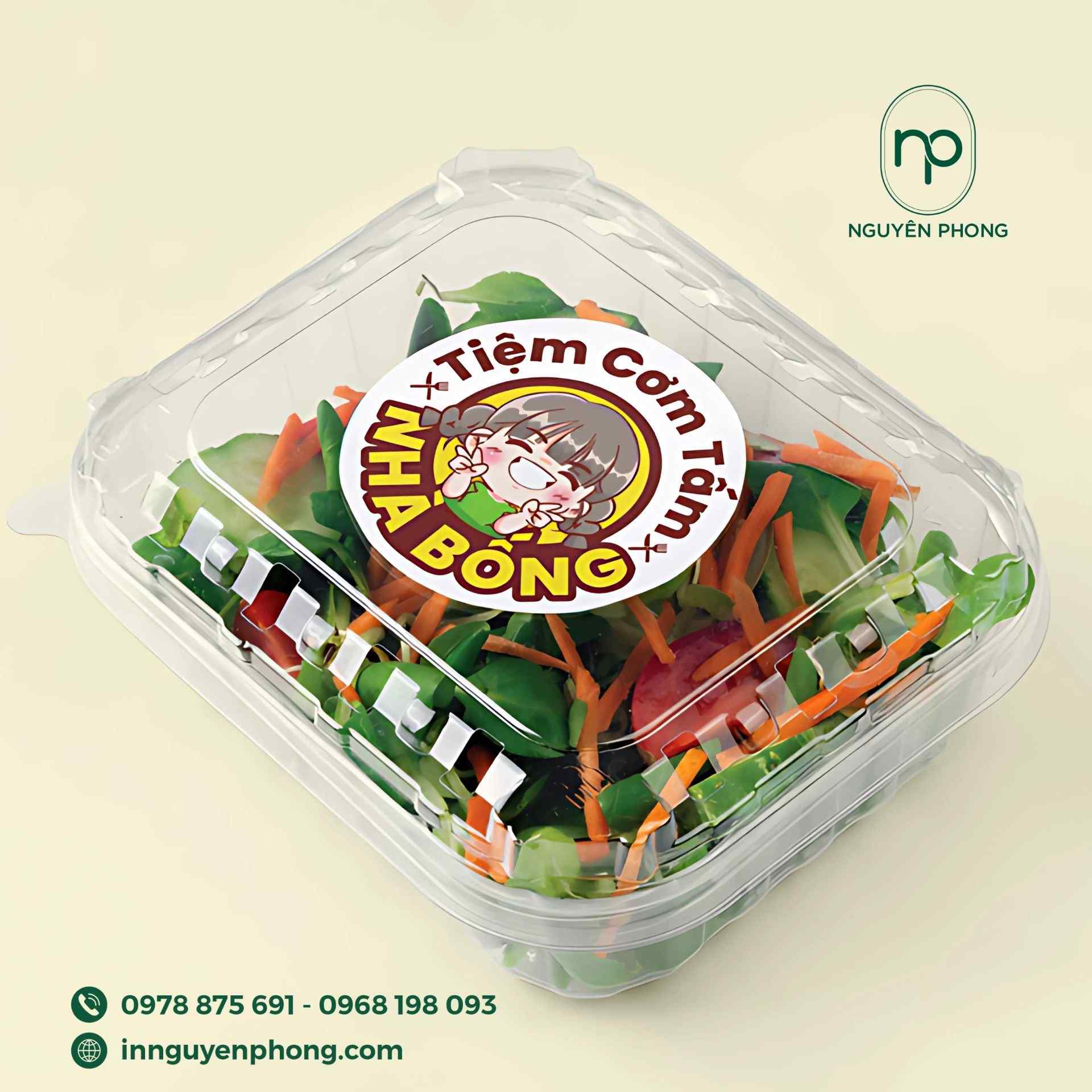 Mẫu logo cơm tấm